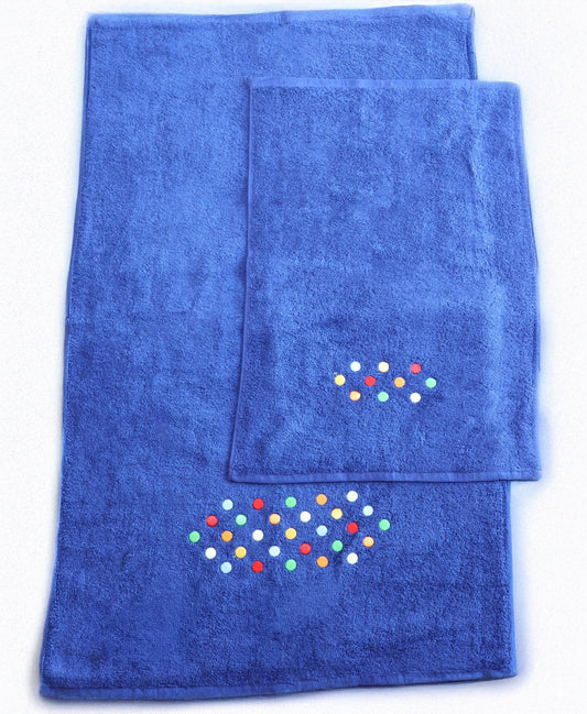set asciugamani pois - Petit - Fil