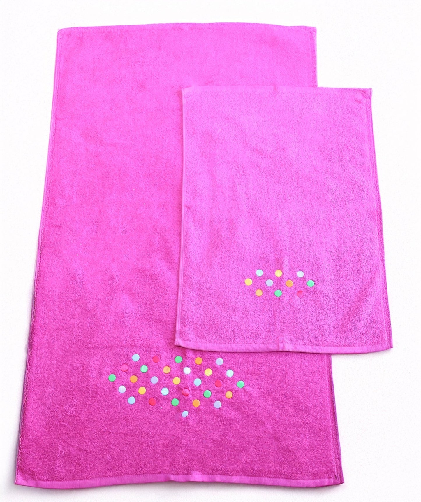 set asciugamani pois - Petit - Fil